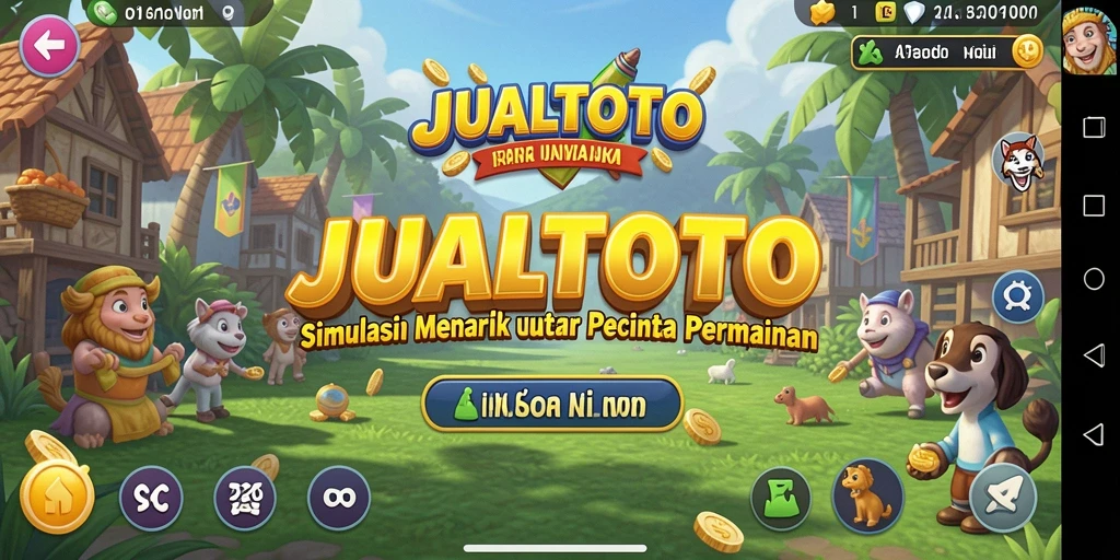 Gameplay JUALTOTO yang menarik dengan simulasi kehidupan yang realistis.