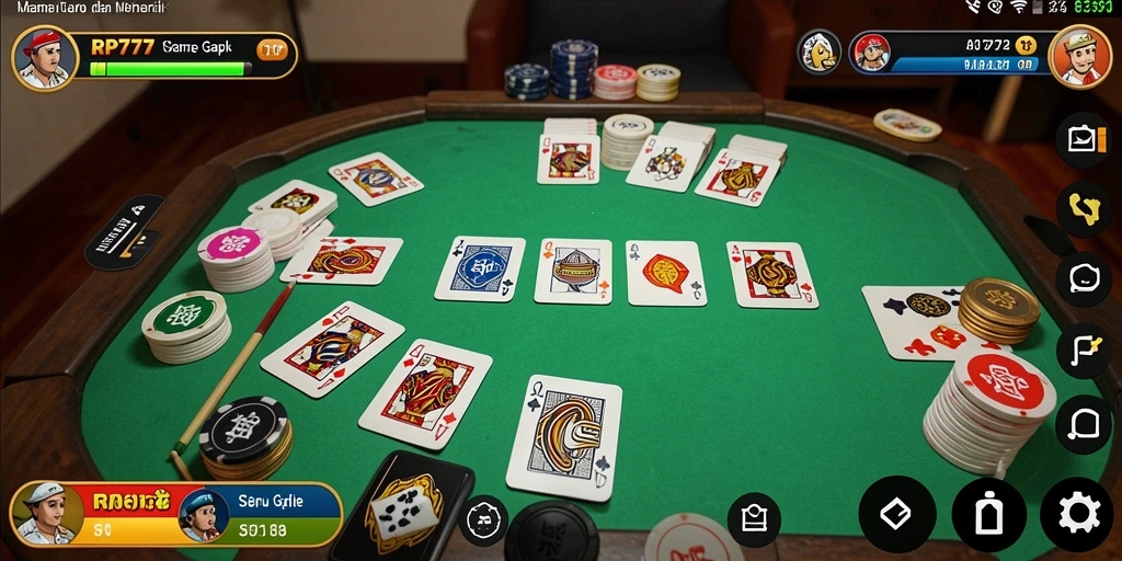 Screenshot menampilkan gameplay RP777 yang seru dan kompetitif.