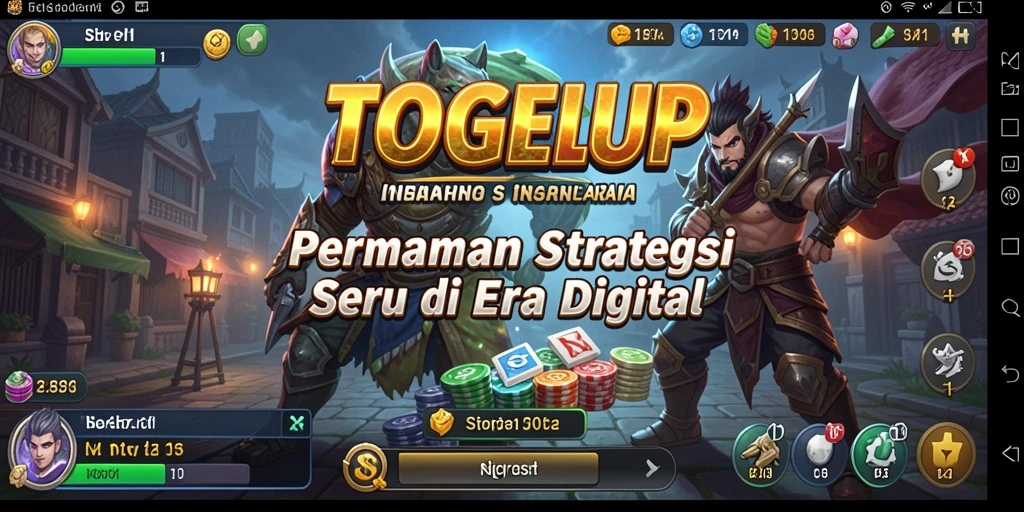 Tampilan menarik dari gameplay TOGELUP yang penuh strategi.